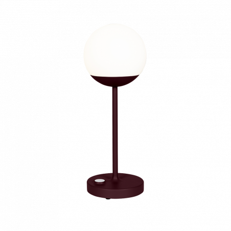 Akku Tischleuchte Mooon 41 MAX mit Glasschirm von Fermob