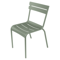 Stapelbarer Stuhl Luxembourg aus Aluminium von Fermob in Rosmarin
