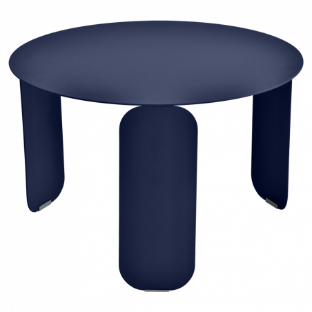 Couchtisch Bebop ø 60 cm von Fermob Abyssblau