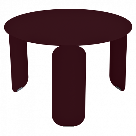 Couchtisch Bebop ø 60 cm von Fermob Schwarzkirsche