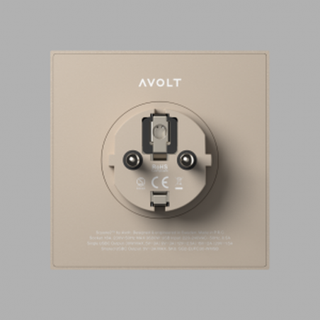Multifunktionale Steckdose Square 1 von Avolt