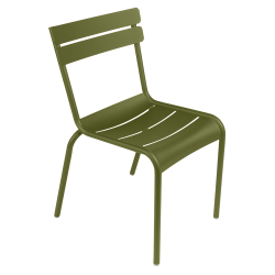 Stapelbarer Stuhl Luxembourg aus Aluminium von Fermob