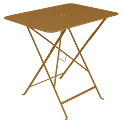 Wetterfeste Bistrotische 77 x 57 cm klappbar Metall fermob lebkuchen