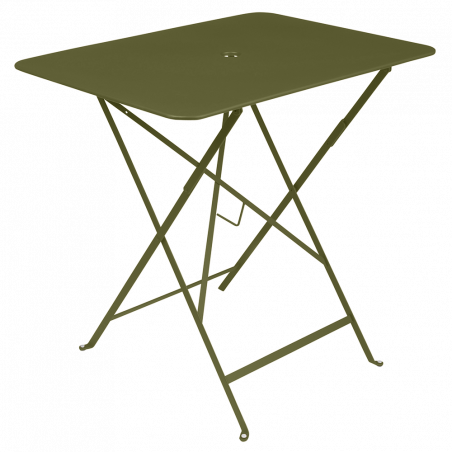 Wetterfeste Bistrotische 77 x 57 cm klappbar Metall fermob pesto