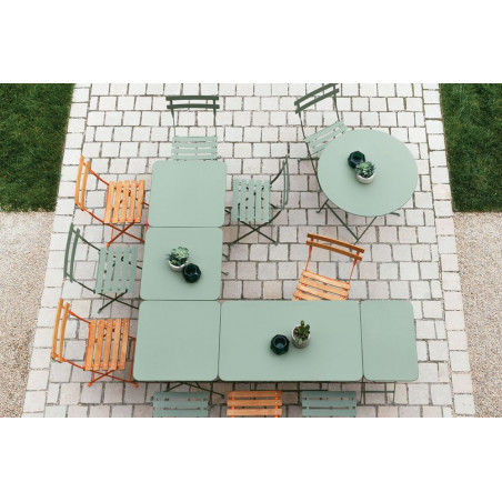 Wetterfester Tisch aus der Reihe Bistro von Fermob in 77cm x 57cm