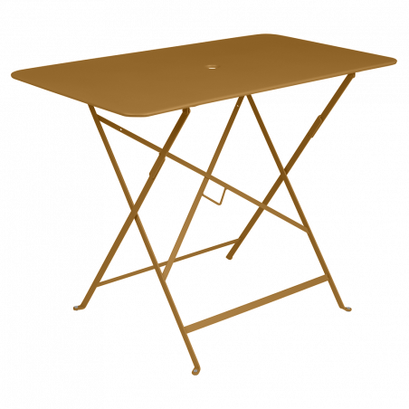 Wetterfester Tisch Bistro in 97cm x 57cm von Fermob in lebkuchen