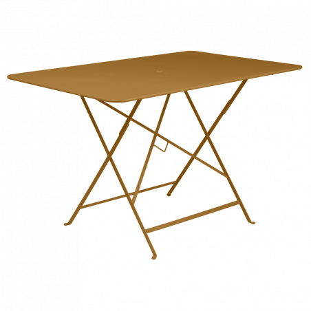 Wetterfester Tisch Bistro in 117cm x 77cm von Fermob in lebkuchen