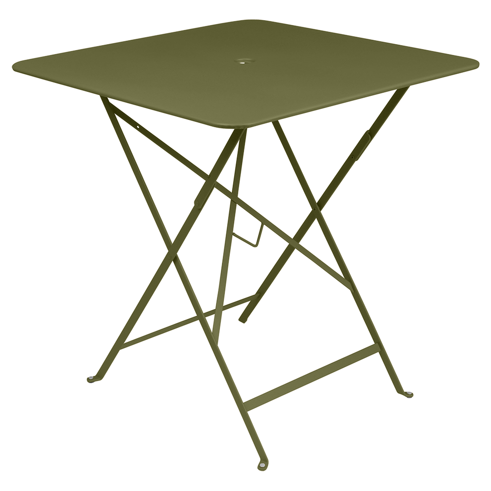 Wetterfester Tisch Bistro in 71cm x 71cm von Fermob in Pesto