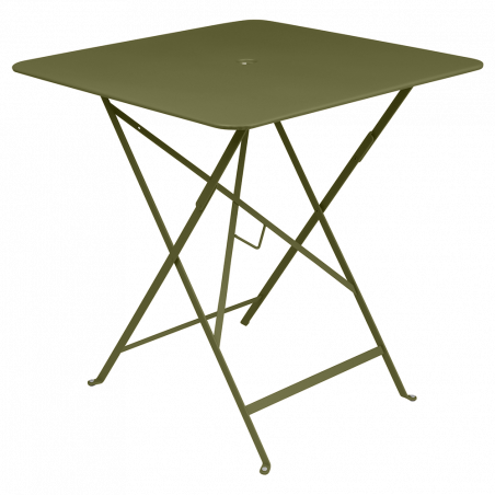 Wetterfester Tisch Bistro in 71cm x 71cm von Fermob in Pesto