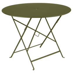 Wetterfeste Bistrotische rund ø 96 cm klappbar Metall fermob Pesto