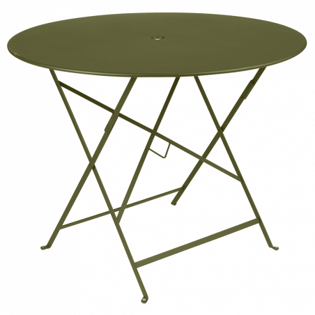 Wetterfeste Bistrotische rund ø 96 cm klappbar Metall fermob Pesto