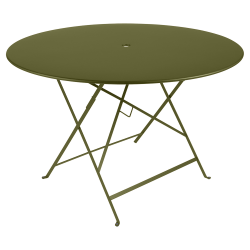 Wetterfeste Bistrotische rund ø 117 cm klappbar Metall fermob Pesto