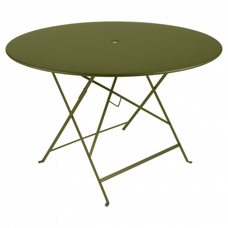 Wetterfeste Bistrotische rund ø 117 cm klappbar Metall fermob Pesto