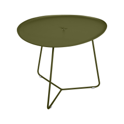 Niedriger Beistelltisch Cocotte mit abnehmbaren Tablett von Fermob