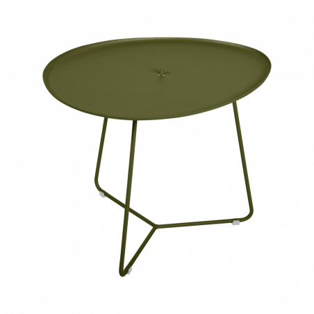 Niedriger Beistelltisch Cocotte mit abnehmbaren Tablett von Fermob