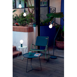 Niedriger Beistelltisch Cocotte mit abnehmbaren Tablett von Fermob