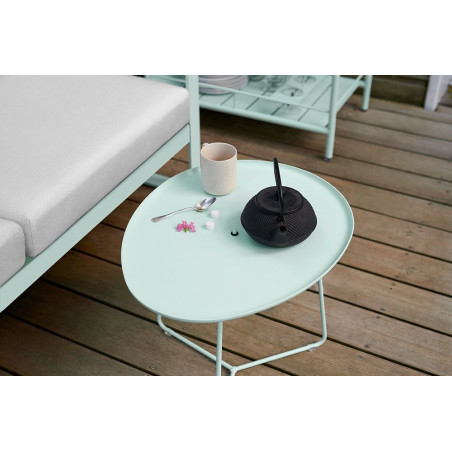 Niedriger Beistelltisch Cocotte mit abnehmbaren Tablett von Fermob