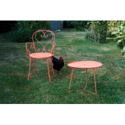 Niedriger Beistelltisch Cocotte mit abnehmbaren Tablett von Fermob