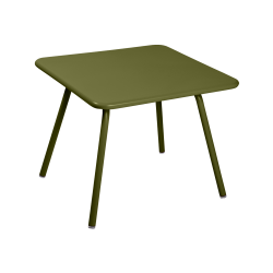 Wetterfester Tisch Luxembourg aus Aluminium von Fermob in Pesto