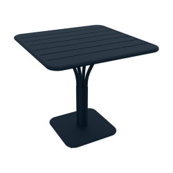 Tisch Luxembourg in 80cm x 80cm mit Mittelfuß von Fermob