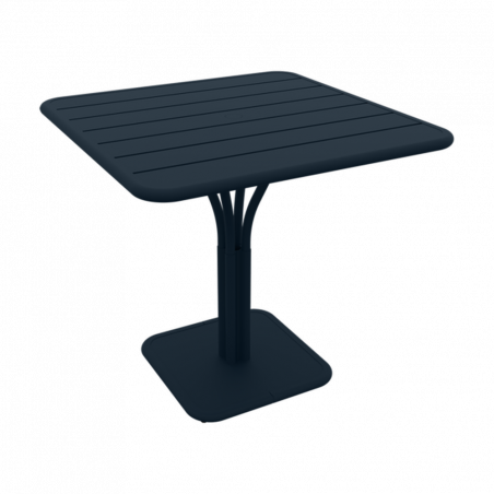 Tisch Luxembourg in 80cm x 80cm mit Mittelfuß von Fermob