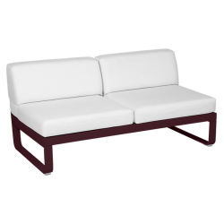 Outdoorsofa Bellevie von Fermob 2er Sitzmodul ohne Armlehnen