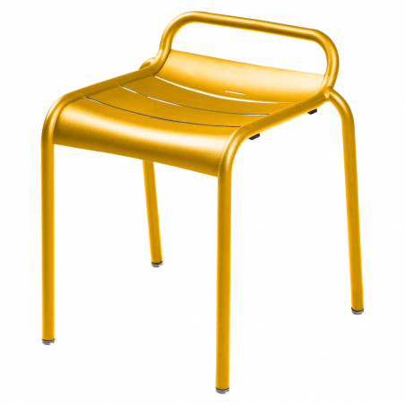 Stapelbarer Hocker Luxembourg von Fermob in Honig