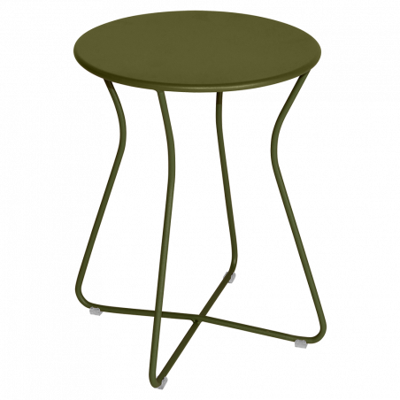 Hoher Hocker Cocotte von Fermob wohndesign Berlin Pesto
