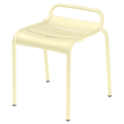 Stapelbarer Hocker Luxembourg von Fermob in Zitronensorbet