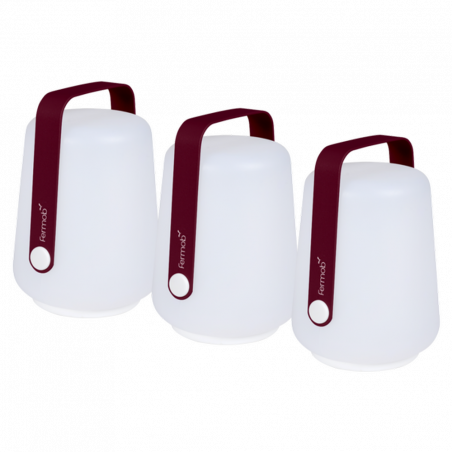 3er Set Akku Leuchte Balad Höhe 12 cm von Fermob