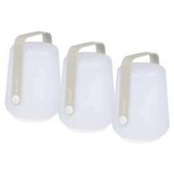3er Set Akku Leuchte Balad Höhe 12 cm von Fermob