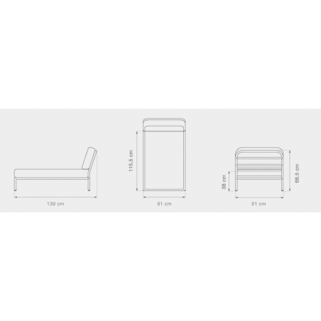 Houe Level2 Sofa Liege Maße