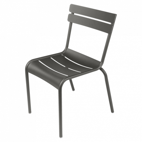 Stapelbarer Stuhl Luxembourg aus Aluminium von Fermob