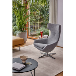 caruzzo Sessel leolux wohndesign berlin grau im raum