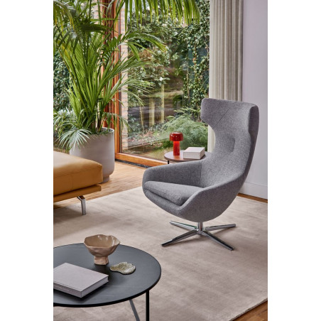 caruzzo Sessel leolux wohndesign berlin grau im raum
