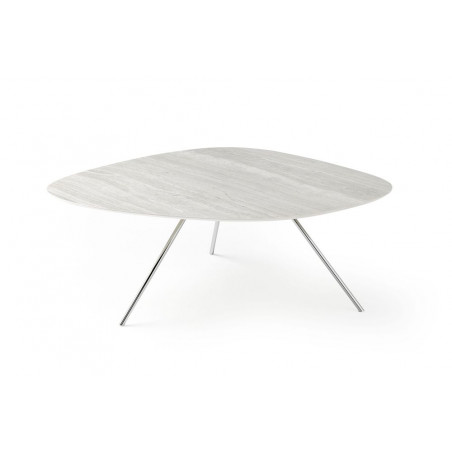 lilion tisch leolux wohndesign berlin dreieckig flach keramik