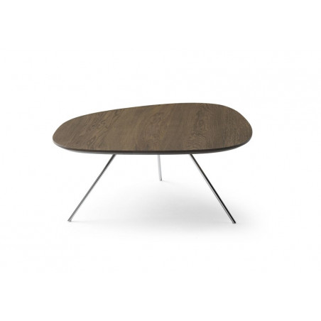 lilion tisch leolux wohndesign berlin holzplatte viereckig dunkel