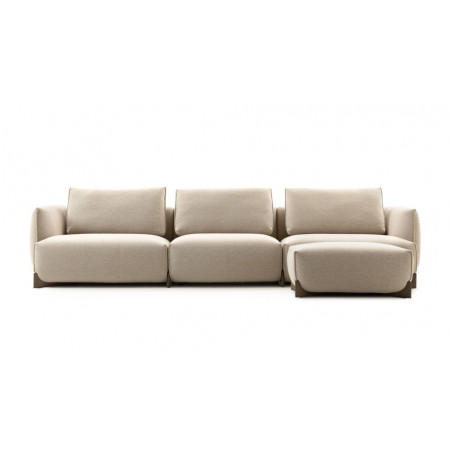 naila sofa leolux wohndesign berlin gerades Sofa mit recamiere