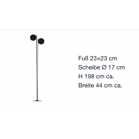 Stehleuchte Lederam von Catellani & Smith