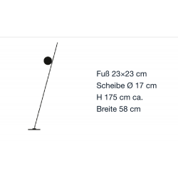 Stehleuchte Lederam von Catellani & Smith