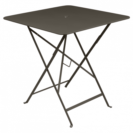 Wetterfester Tisch Bistro in 71cm x 71cm von Fermob in tonka