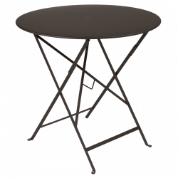 Wetterfeste Bistrotische rund ø 77 cm klappbar Metall fermob tonka