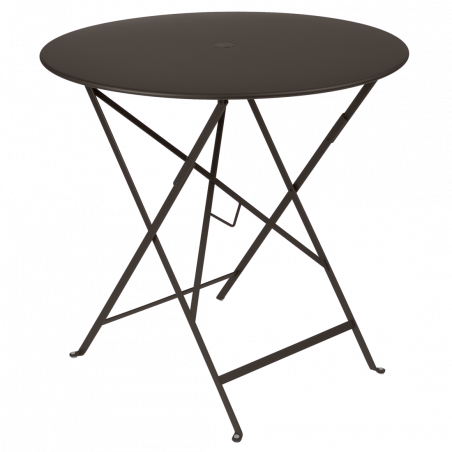 Wetterfeste Bistrotische rund ø 77 cm klappbar Metall fermob tonka