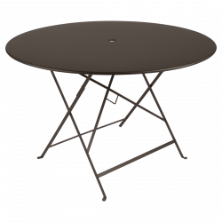 Wetterfeste Bistrotische rund ø 117 cm klappbar Metall fermob tonka