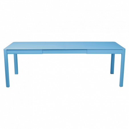 Ausziehbarer Tisch Ribambelle von Fermob von 149cm auf 234cm erweiterbar in Maya