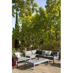 Sesselmodul für Sofa Bellevie von Fermob mit Armlehne rechts