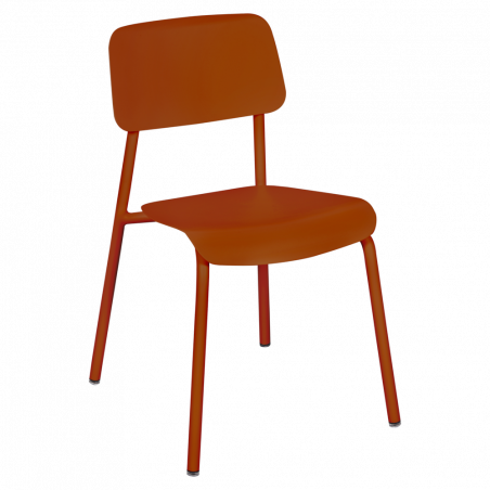Stapelbarer Stuhl Studie aus Aluminium von Fermob