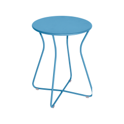 Hoher Hocker Cocotte von Fermob wohndesign Berlin Maya Blau