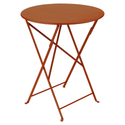 Bistrotisch rund ø 60cm von Fermob in kandierte Orange