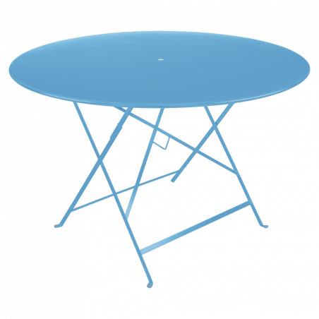 Wetterfeste Bistrotische rund ø 117 cm klappbar Metall fermob Maya